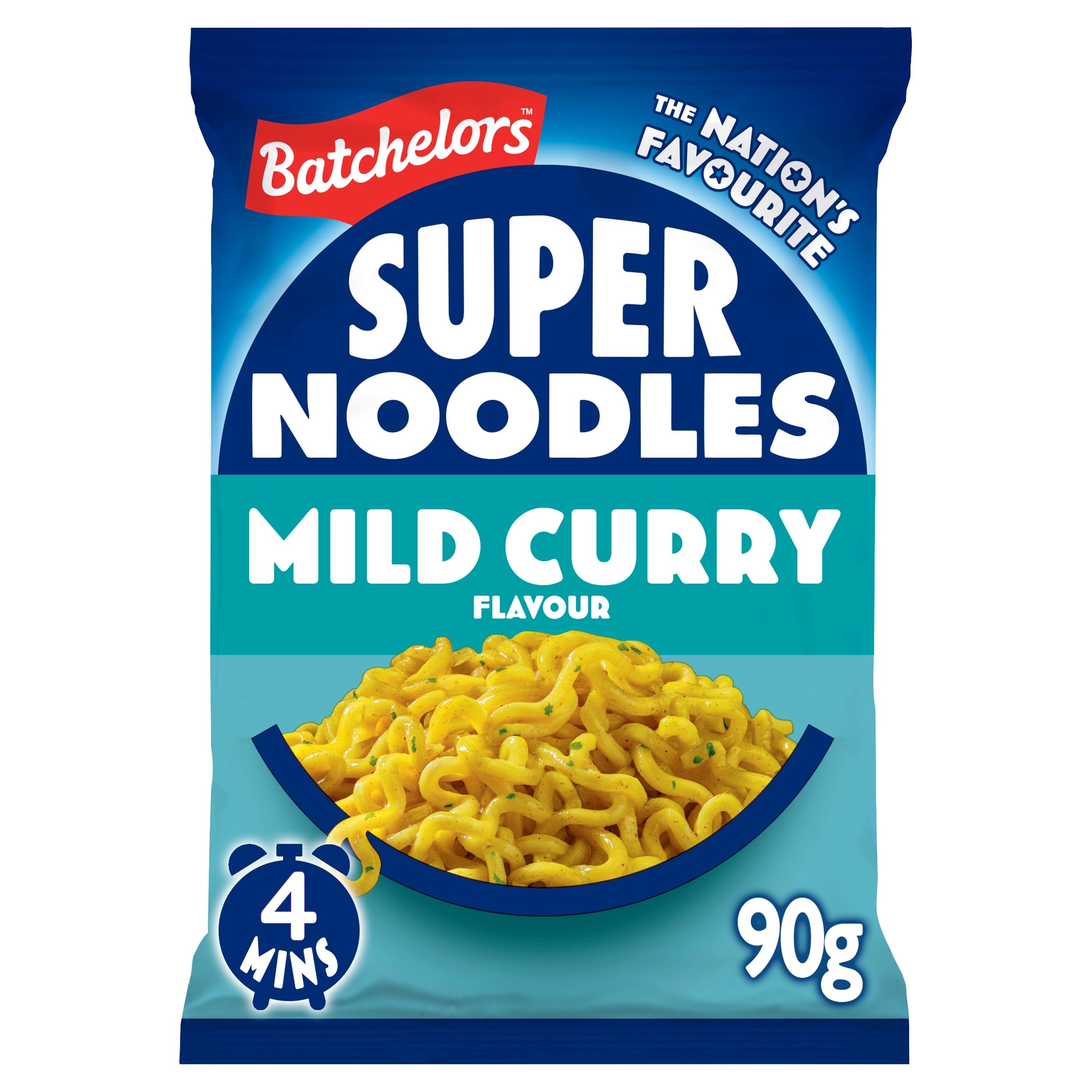 Batchelors Super Noodles Curry Flavor 10x90g