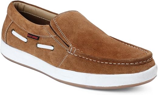 Red Chief Genuine Leather Casual Boat Shoes for Men | Stylish & Comfortable Slip-On Shoes| RC3472