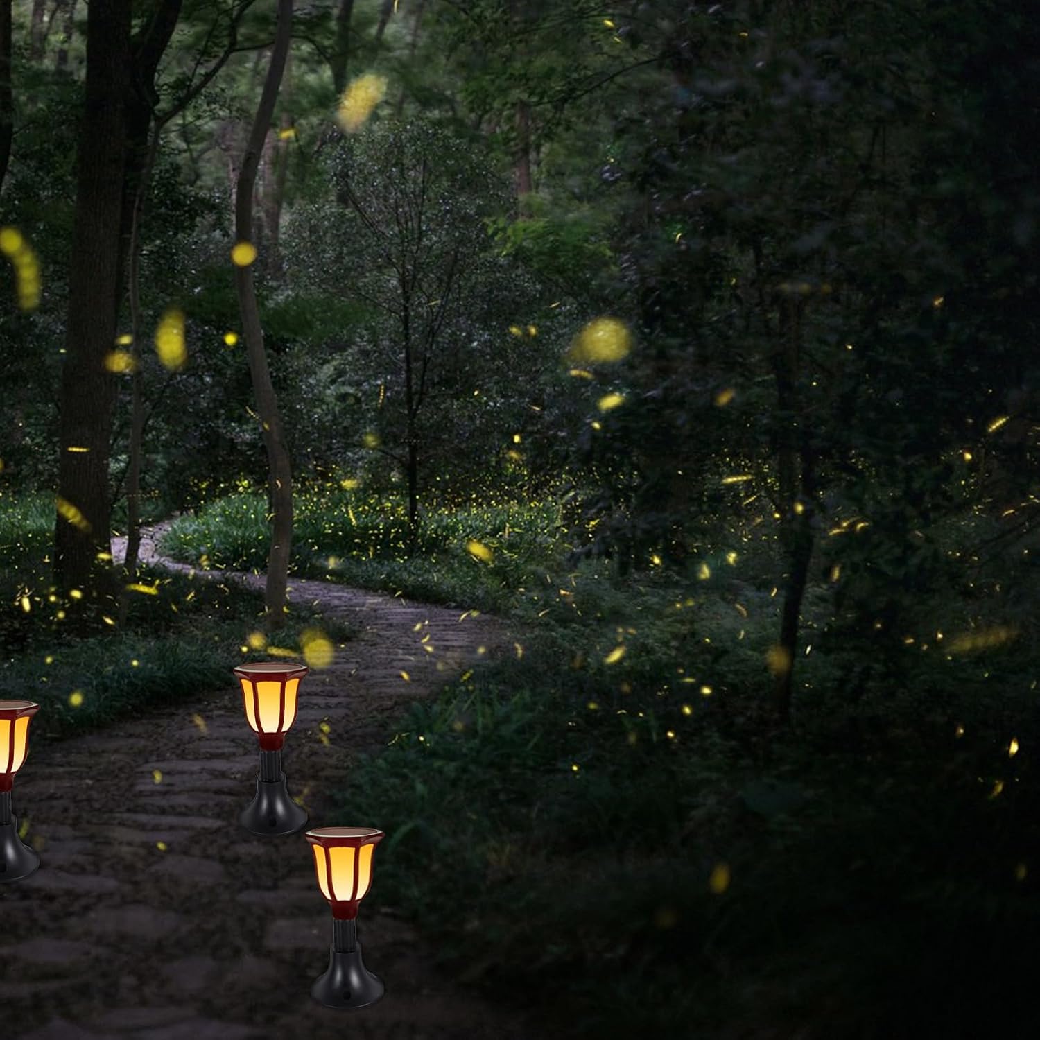 10pcs Solar Lawn Light Base Replacement Lamp Holder Ground Outdoor Lanterns for Patio