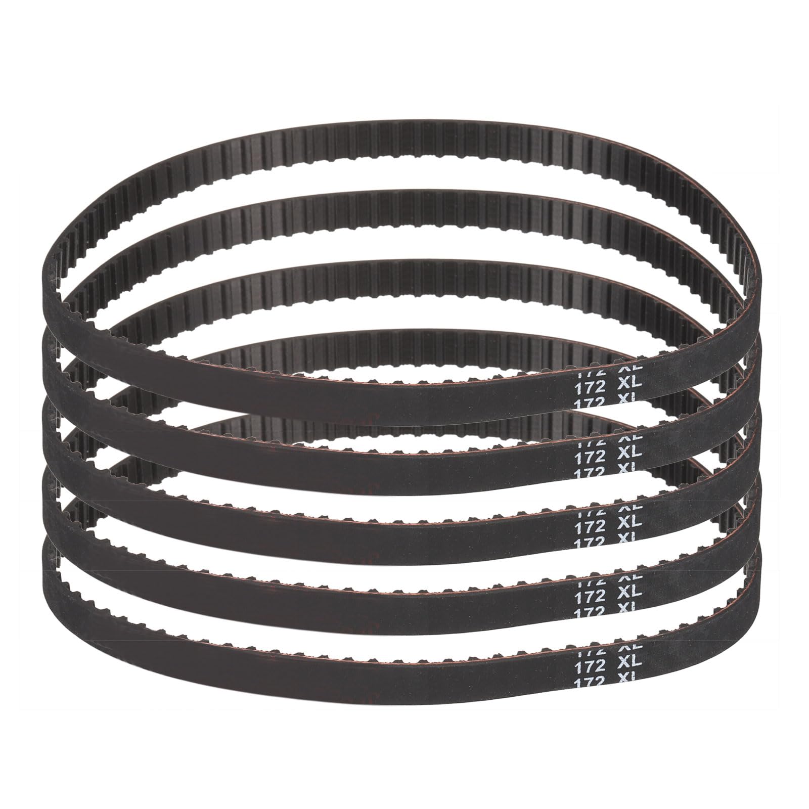 uxcell 4pcs 160XL 037 Timing Belt 80 Teeth Rubber Geared Cogged Belt, 0.37" Width, 0.20" Pitch Mechanical Replacement Belts — Amazon image 7