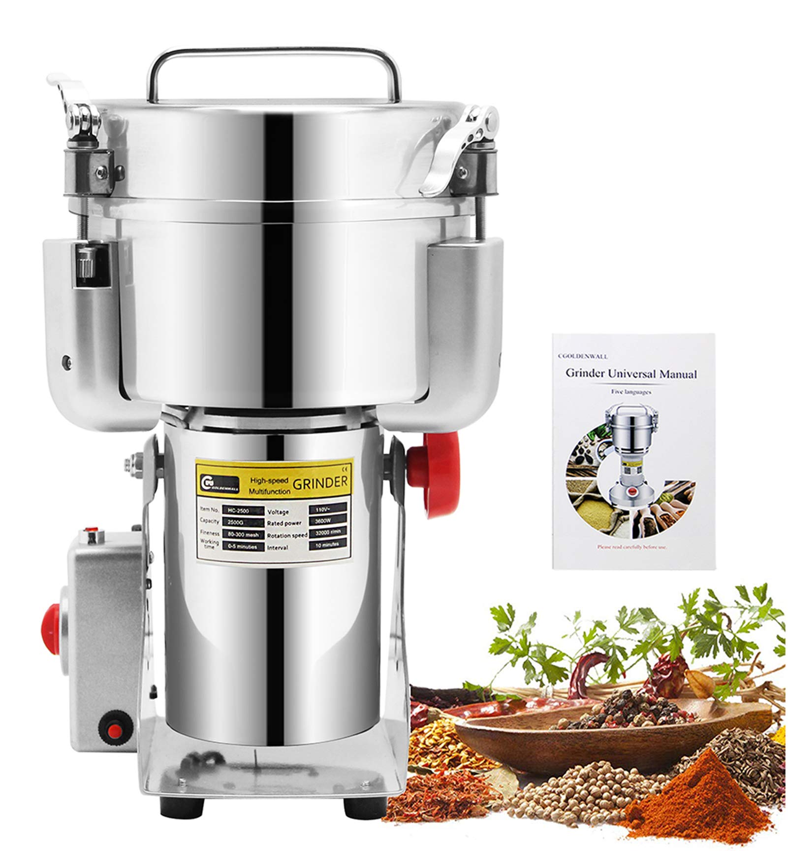 CGOLDENWALL 2500g Commercial Spice 