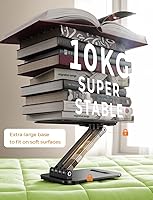 Vista 6 de LISEN Soporte para iPad para tablet, soporte para escritorio, accesorios de escritorio de oficina para hombres, mujeres, niños, regalos de tableta