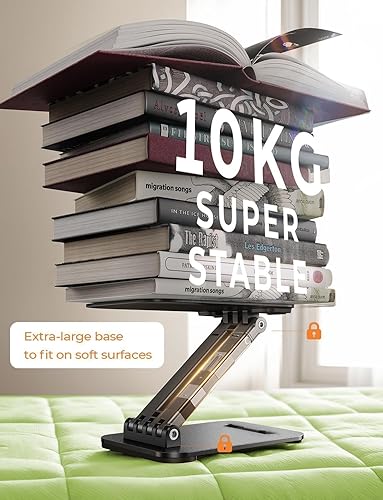 Miniatura 6 de LISEN Soporte para iPad para tablet, soporte para escritorio, accesorios de escritorio de oficina para hombres, mujeres, niños, regalos de tableta