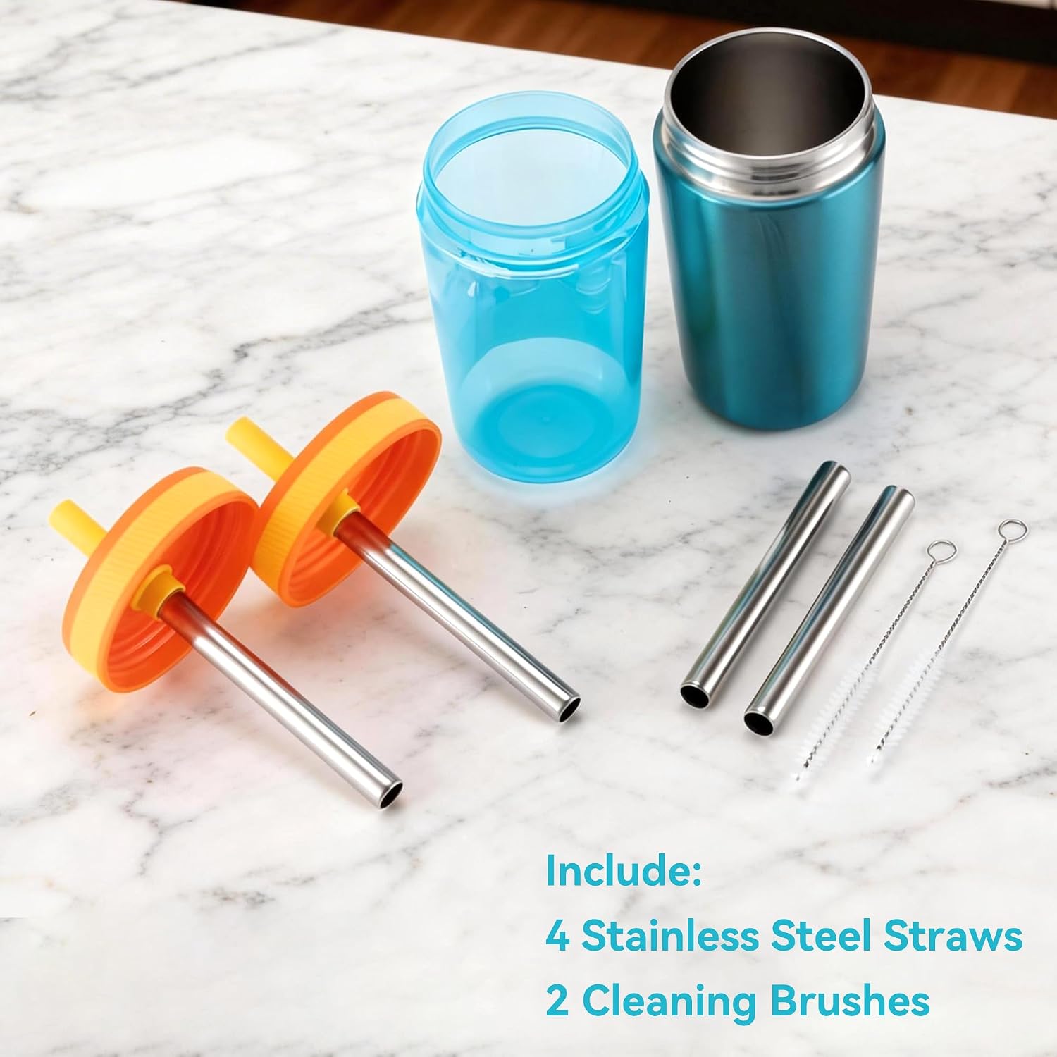Metal Straws Replacement for Zak Kelso 15 oz & 12 oz Kids Sippy Cups