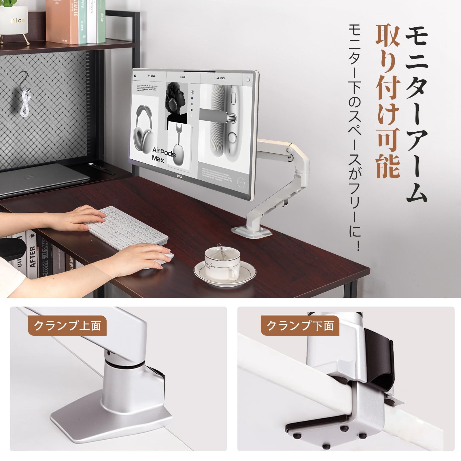 Amazon.co.jp: ゲーミングデスク パソコンデスク l字 コンセント/棚