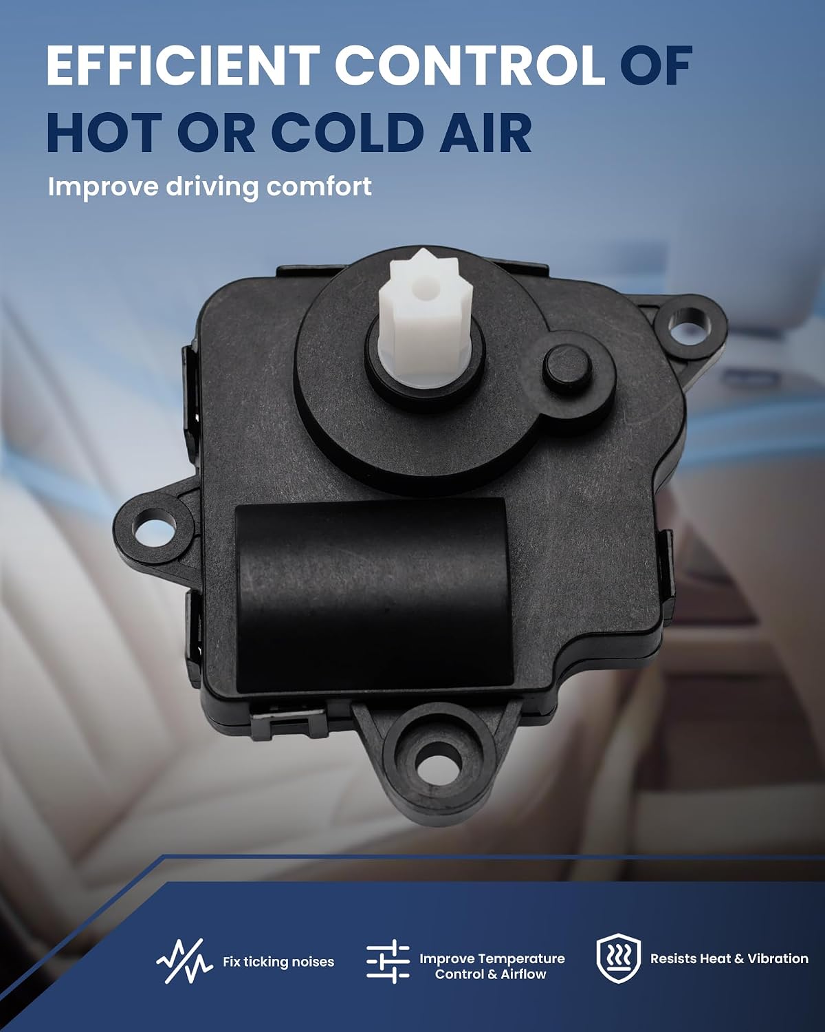 HVAC Blend Door Actuator Replaces 604-185 25952814