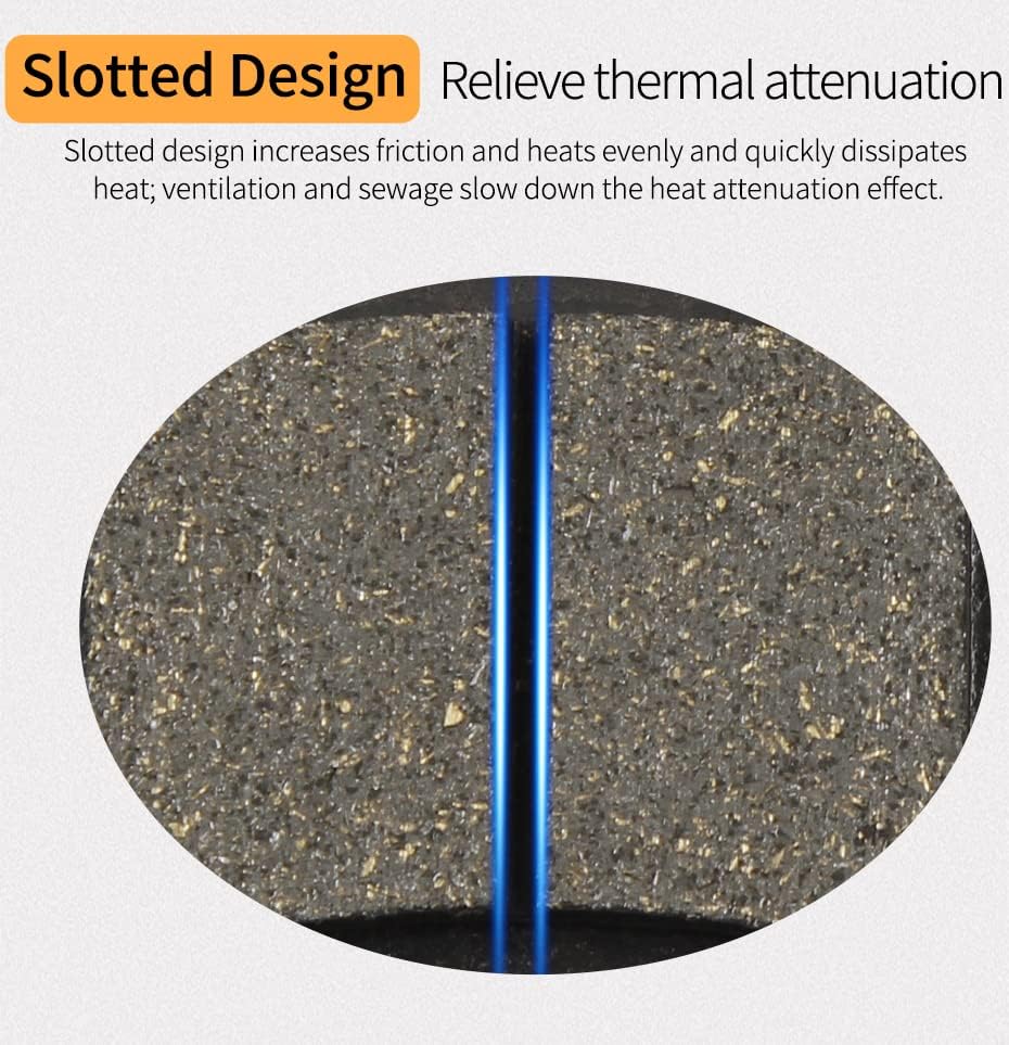 Miniatura 3 de motorcycle brake pads For Y-AMAHA XT660 XT 660 600Z XT660Z Z Tenere 2008-2013 TT600 R TT E 600 Motorcycle Front and Rear Brake Pad