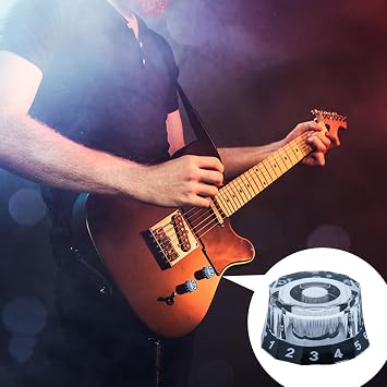 Guitar Knob- Electric Guitar Knobs, Bass Knobs | Dodecagon Design LP | Speed Control Knob Accessories, Turning, Electric Parts for PRS SG LP