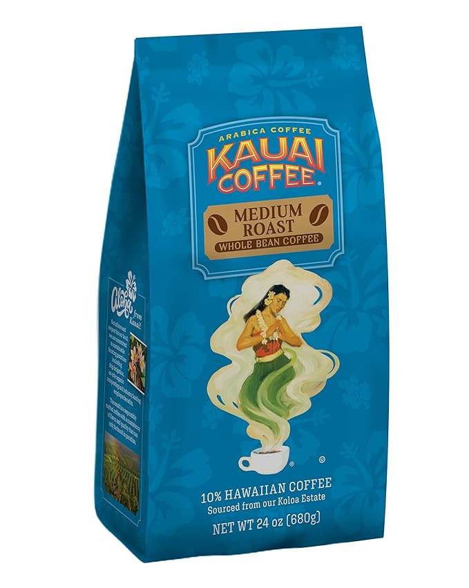 Café Kauai Coffee Koloa Estate Tostado Medio en Grano, 24 oz miniatura 10