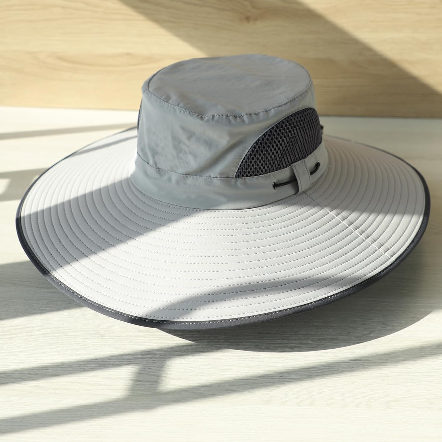 Oversize XL/XXL Sun Hat for Large Head, Unisex Wide Brim Breathable Outdoor Bucket Fishing Hats