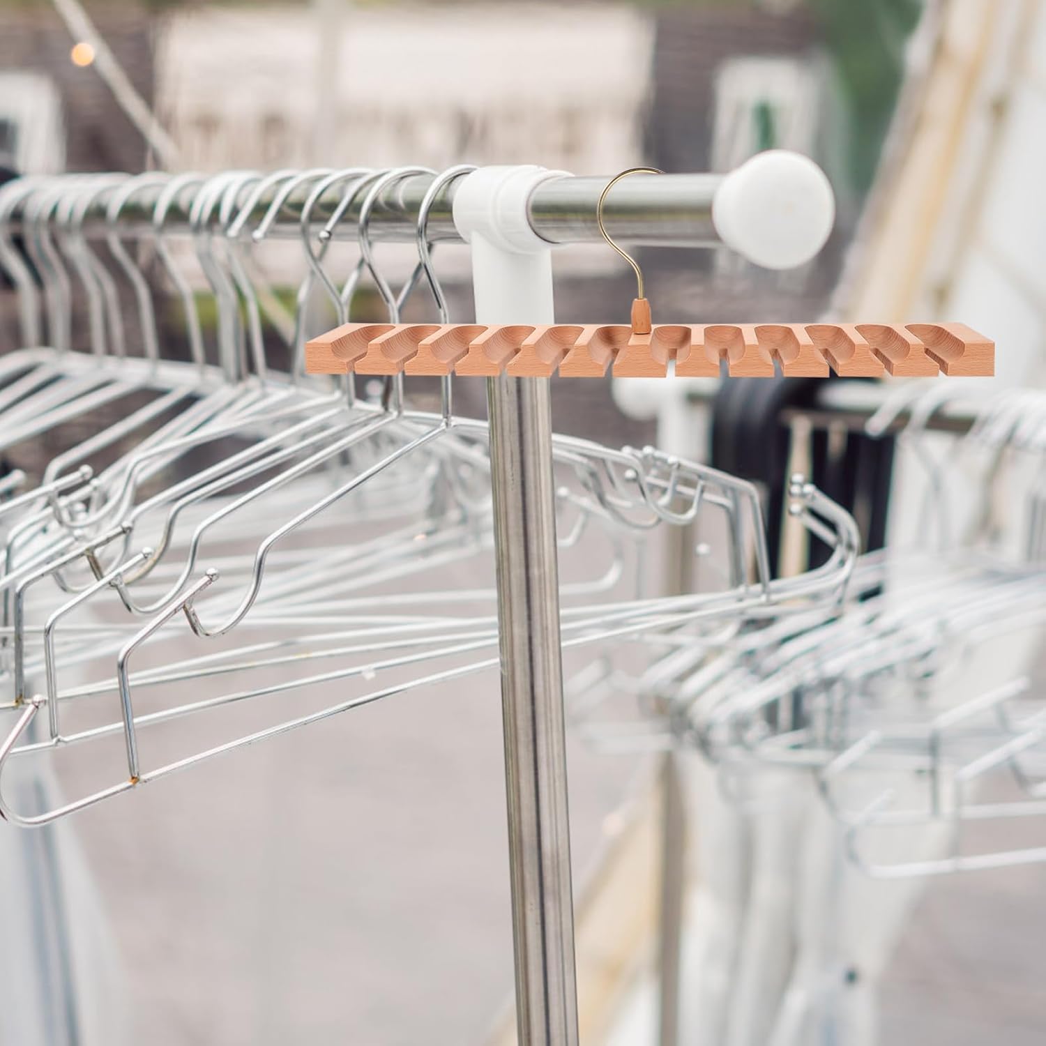 PRETYZOOM 5pcs Belt Storage Rack Men's Belts Hangers s for Men Clothes Rack Hanger for Closet Scarf Organizer Multi-Function Tie Hanger Tie Hanger Galvanized Iron