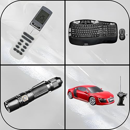 Miniatura 7 de FOXTIP 8 soportes de batería AA con cable, incluye 1 soporte de batería AA de 1.5 V, 2 soportes de batería AA de 3 V, 3 soportes de batería AA de