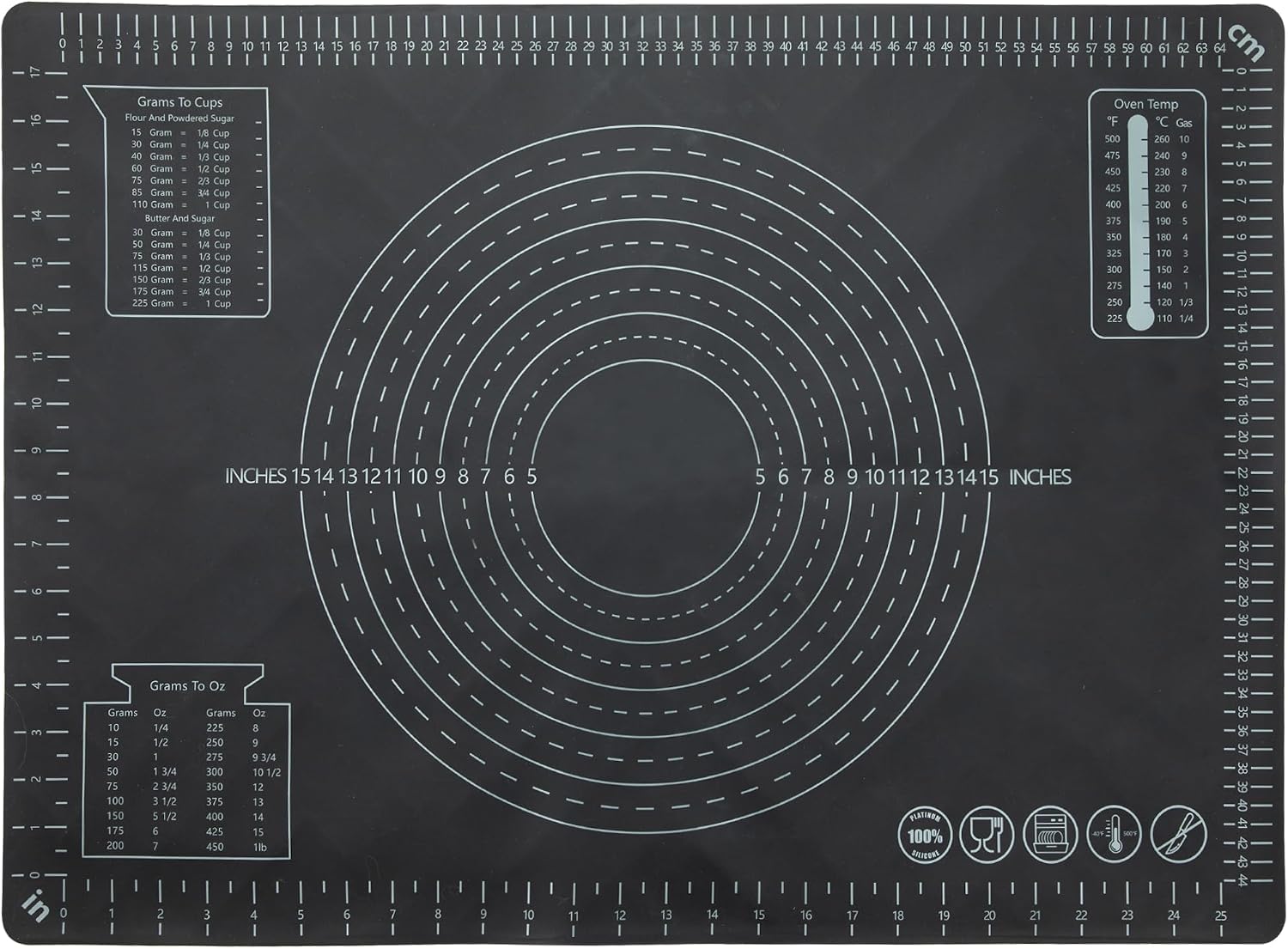 Stove Top Covers for Electric Stove - Silicone Stove Mat for Glass Top Stove - Double-Sided for Food Prep & Baking, Silicone Stove Top Mat 28x20 (Black)