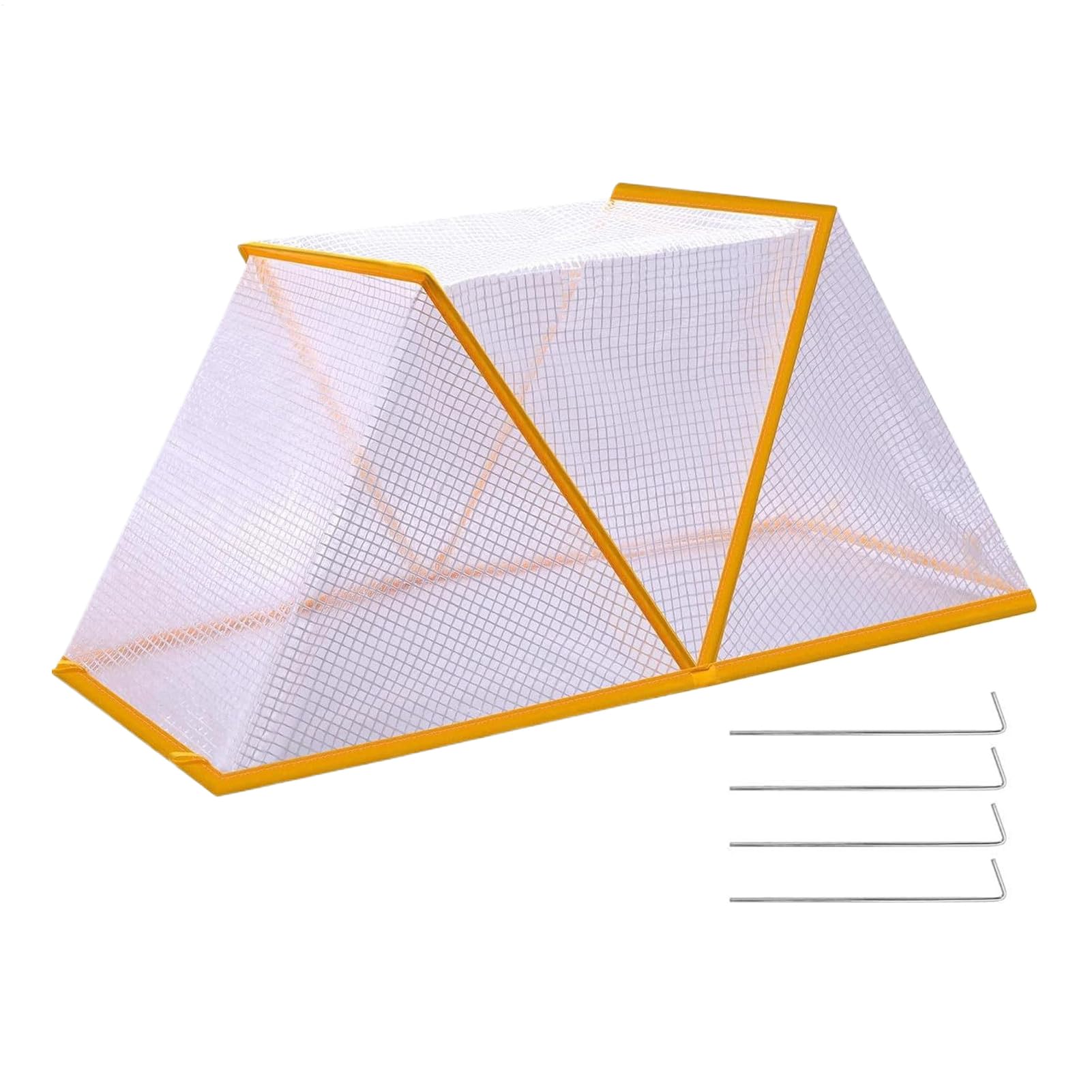 Salyeeluly Raised Bed Cover | Foldable Raised Garden Bed Cover | Garden Row Accelerator Plant Cover | Plant Net Cage Greenhouse Cover for Protecting Vegetable Fruit, for Indoor Outdoor