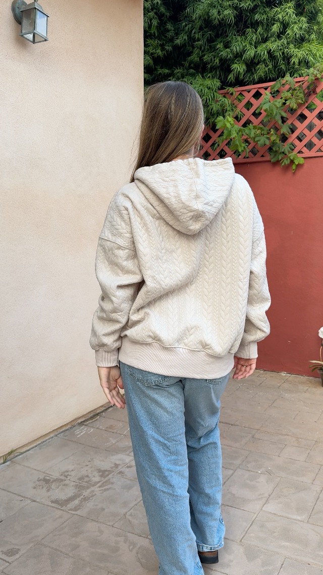 such a cozy hoodie!
