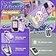 Luyiilo Kids Smart Phone Toys for Girls,Easter Gift for Kids Toys for 3-9 Girls Mini Smart Phone Toys with 2.8" Touchscreen 16 Learning Games Dual Camera Music Player, 8G SD Card