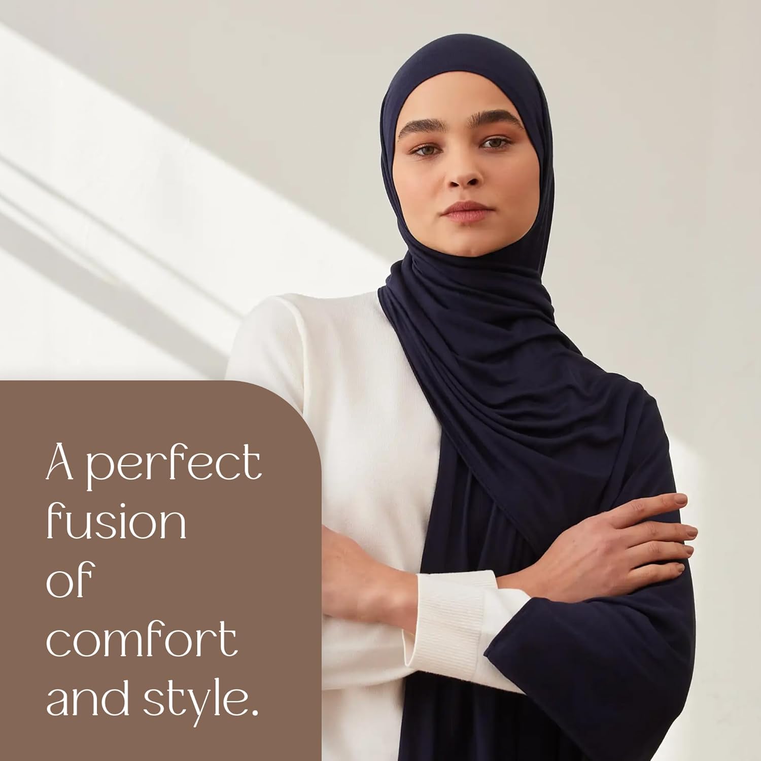 Modest Small Premium Jersey Hijab | For Muslim Women Head Scarf Wrap Hijabs - Image 6