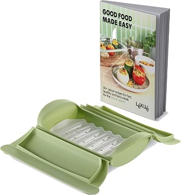 Lekue Steamer and Book