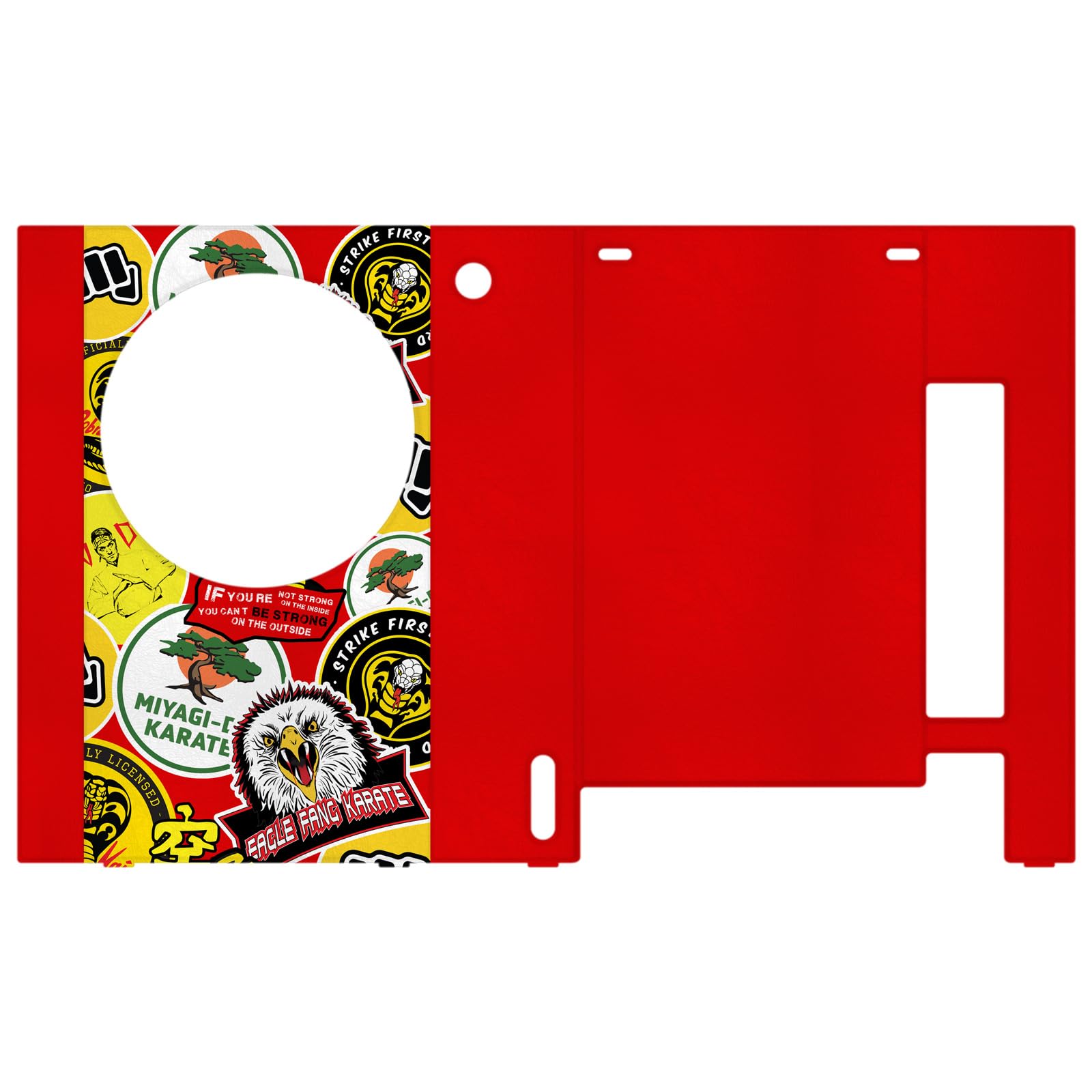 Head Case Designs Sous Licence Officielle Cobra Kai Logos mixtes Iconique Enveloppement De Console De Jeu Et Skins Pour Manette compatible avec Xbox Series S Console & Controller Bundle