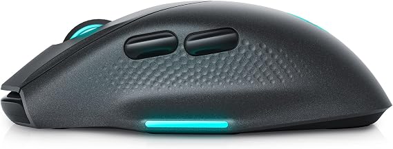 Dell Alienware AW620M Wired Wireless Gaming Mouse Dark Side of the Moon FKHF6 545-BBFB