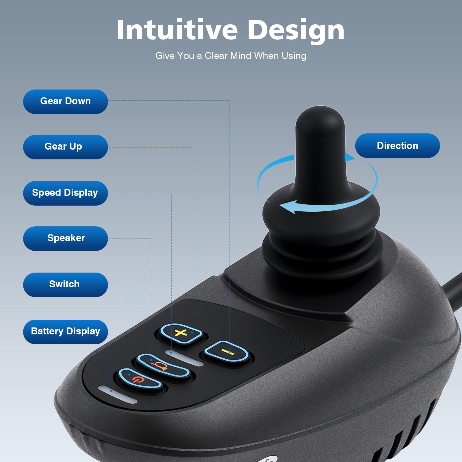Amazon.com: Electric Wheelchair Power Joystick Controller