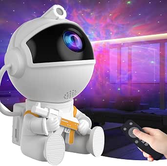 Astronaut Galaxy Night Light Star Projector
