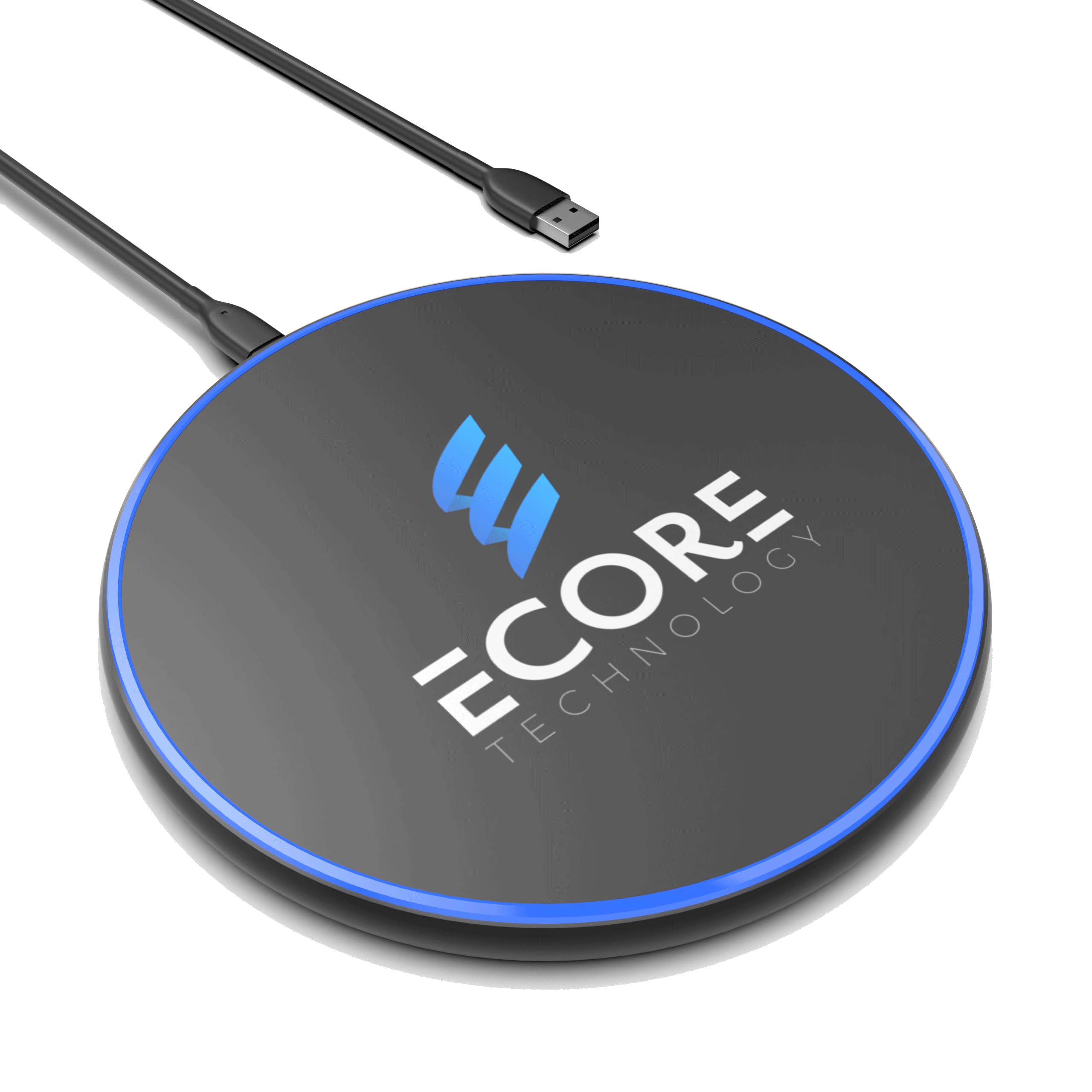 Wireless Charger for Samsung, iPhone & Google Pixel, Ecore 10W Slim Qi-Certified & Case Friendly SwiftCharge Pad for iPhone 15 14 13 12 11 XS XR X 8 SE AirPods & Galaxy S23 S22 S21 S20 S10