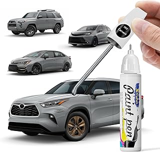 1H5 Cement Touch Up Paint Compatible with Toyota, DIY Car Paint Scratch Repair, Automotive Paints, Quick & Easy Fix Scratch Repair for Tacoma/Highlander/Corolla/Tundra/4Runner