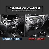 Vista 4 de Bandeja Organizadora de Consola Central para Honda Pilot 2016-2022/ Ridgeline 2017-2025/ Passport 2019-2025, Caja de Almacenamiento de Gaveta