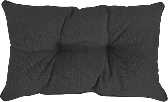 POKAR Garden Cushions Patio Chair Rattan Outdoor Furniture Cushion Bench Sofa Pallet Pillow 60x40x10 cm, Anthracite