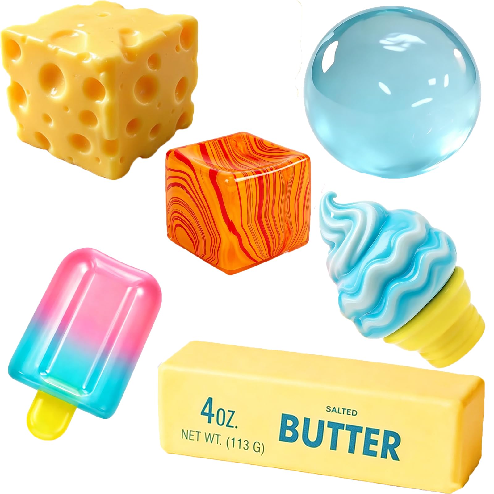 Photo 1 of Slow Rebound Butter Stick Squeeze Toy