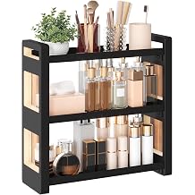 3 Tiers Bathroom Countertop Organizer, Bathroom Shelf, Makeup Organizer | Kitchen Countertop Organizer, Vanity Shelf, Bathroom Sink Organizer, Bathroom Organizers and Storage, Black