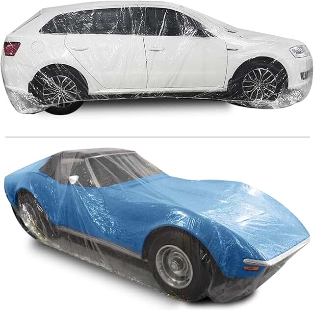 clear plastic car cover