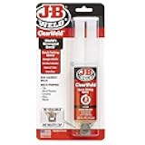 J-B Weld 50112 ClearWeld Quick-Setting Epoxy Syringe - Clear - 25 ml (3 Count)