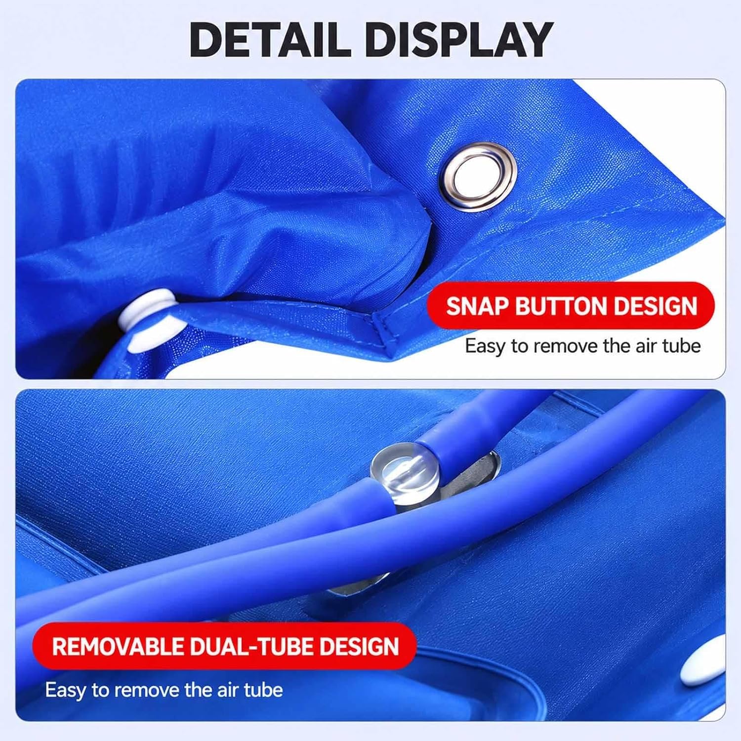Alternating Pressure Relief Air Mattress, Bed Sore Prevention Pad