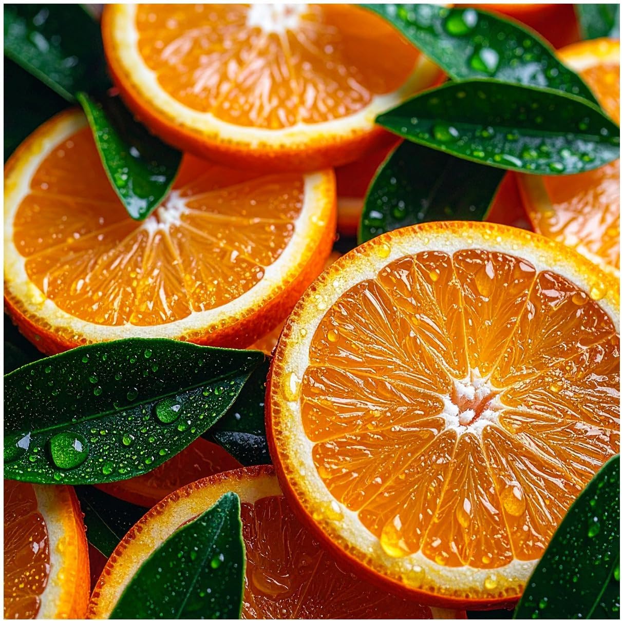 Tile Mural Oranges Citrus Fruit Kitchen Bathroom Wall Backsplash Marble Ceramic