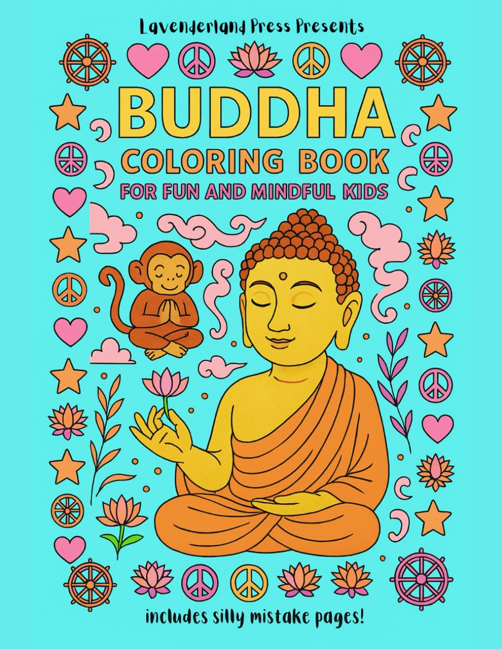 Buddha Coloring Book for Fun and Mindful Kids