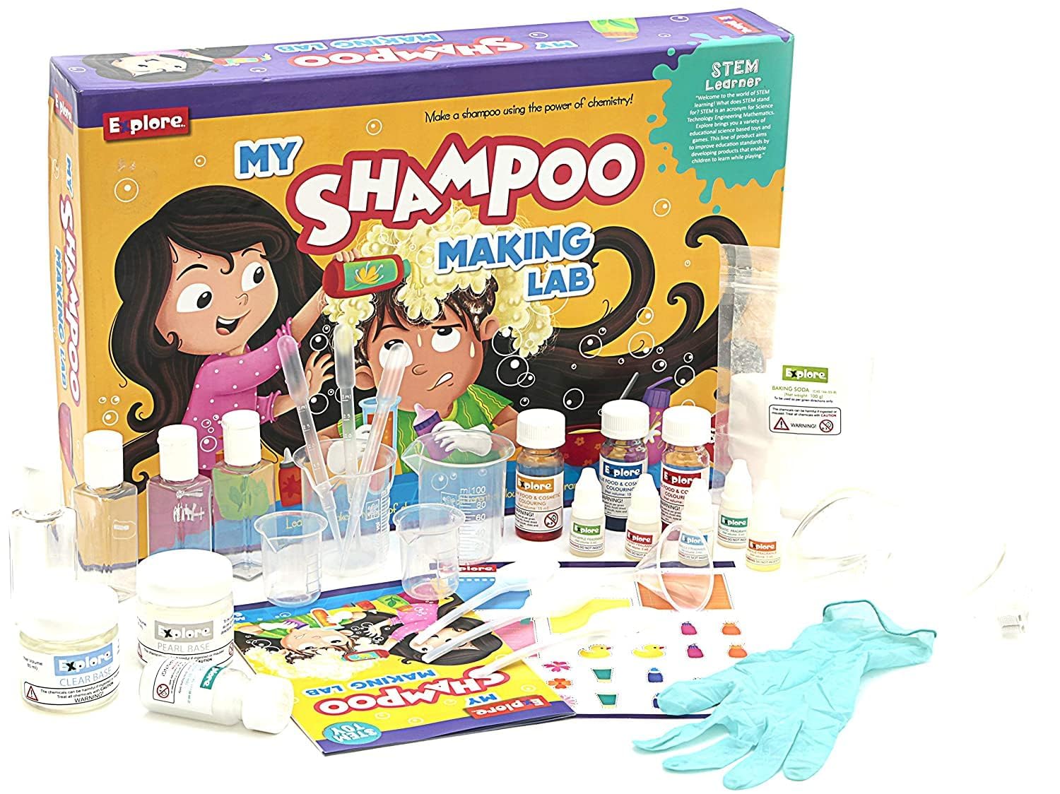 Quirky Little Things My Shampoo Making Lab, Science Learning & Educational Diy Activity Kit For Kids, Stem Learner Kit For Education And Creativity (Shampoo Making Lab) (B0CJDSNBYK) Amazon Price History, Amazon Price Tracker