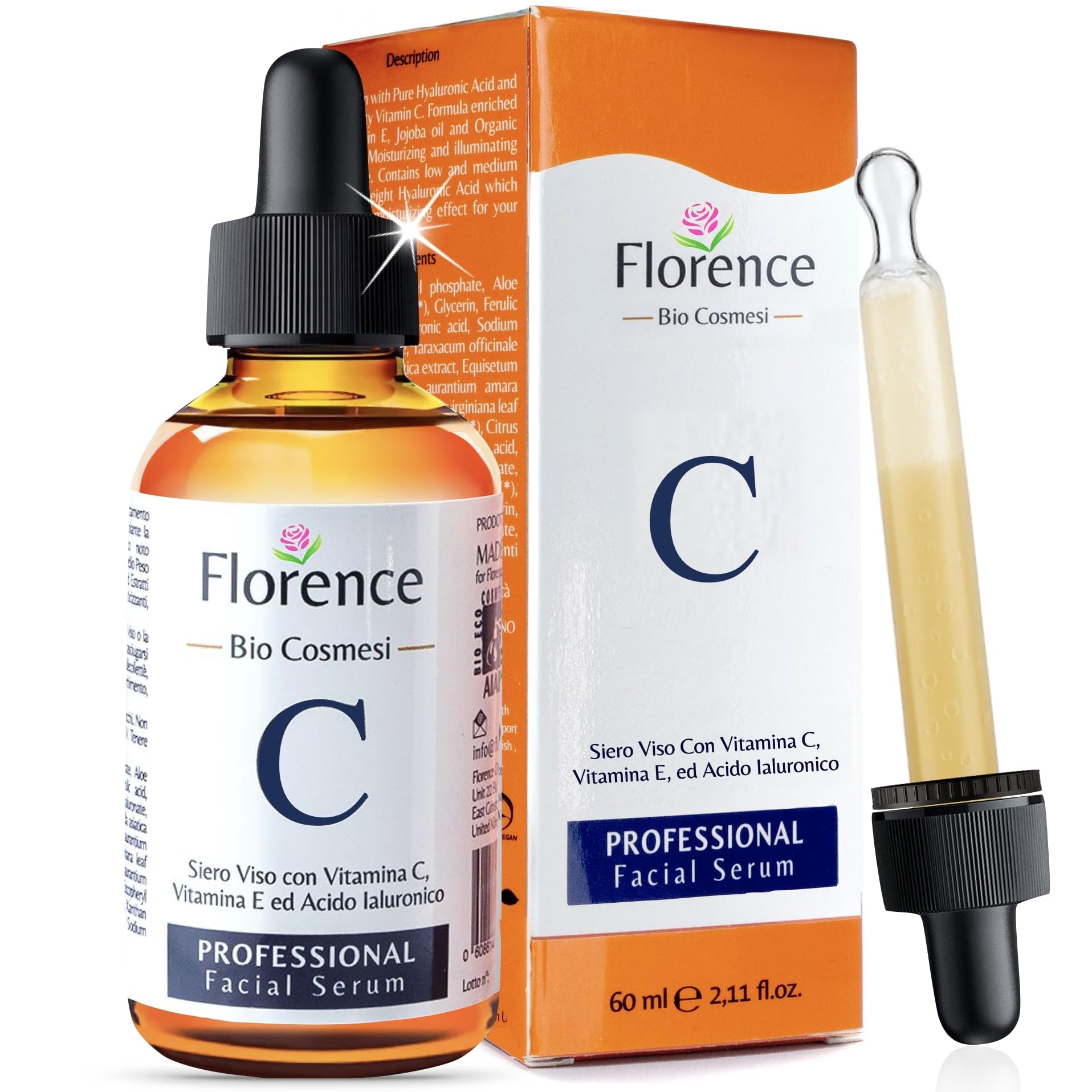 Big 2.11oz. Organic Vitamin C Serum for Face. Anti-Dark Spots, Wrinkles Skin Repair Serum with Hyaluronic Acid, Vitamin C & Niacinamide. All-in-One Brightening, Anti Aging Facial & Eye Area SkincareAssociazione Italiana Agricoltura BiologicaAssociazione Italiana Agricoltura BiologicaAssociazione Italiana Agricoltura BiologicaAssociazione Italiana Agricoltura Biologica