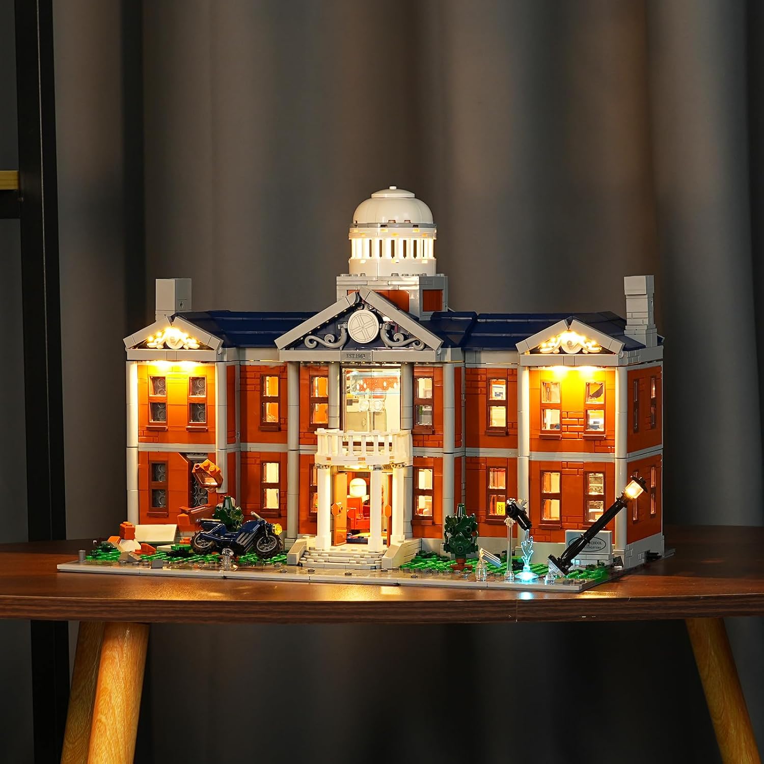 LED Light Kit for Lego X-Men: The X-Mansion 76294, Compatible with Lego 76294, RC Lighting Set for X-Men: The X-Mansion - Without Model
