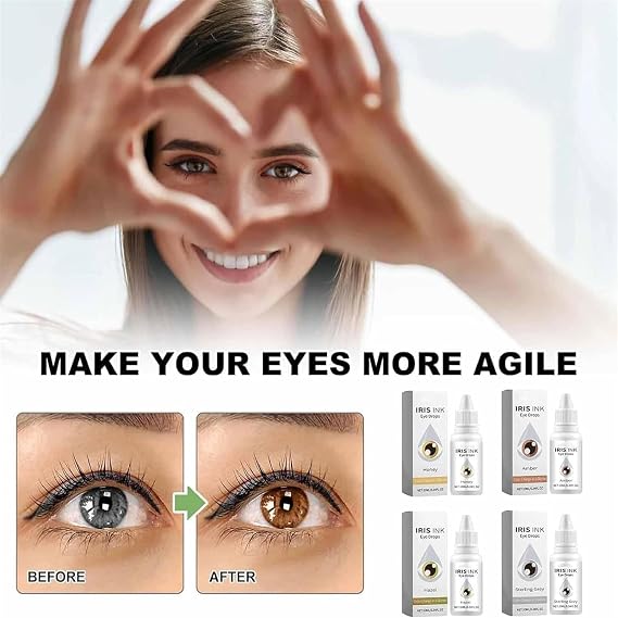eye IrisInk Color-Changing Drops Lighten & Brighten Your Eyes