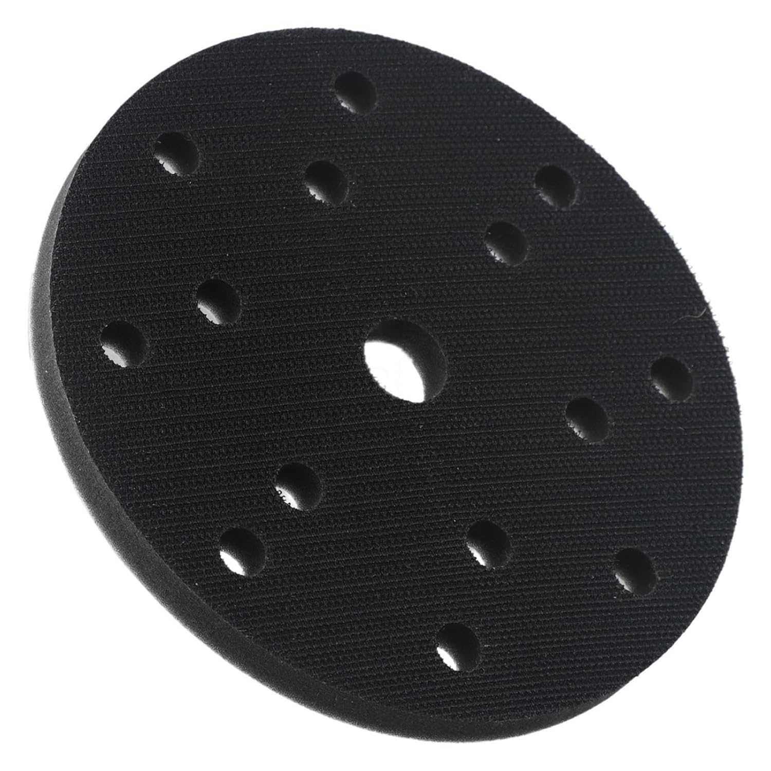 6inch/150mm 15-Holes Soft Sponge Interface Pad Hook & Loop Sanding Disc Sander Backing Pad for 6'' Electric Grinder Sander
