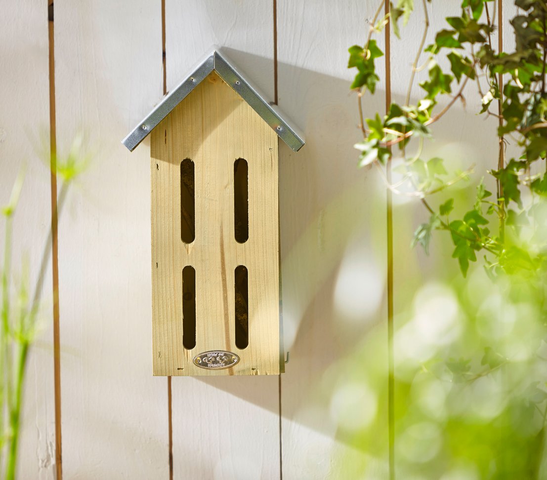 Dehner Schmetterlingskasten, ca. 32.5 x 19 x 14.5 cm, aus FSC® - zertifiziertem Kiefernholz