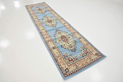 Vista 676 de Unique Loom Reza Collection- Alfombra, Polipropileno, Marrón Marrón/ marfil