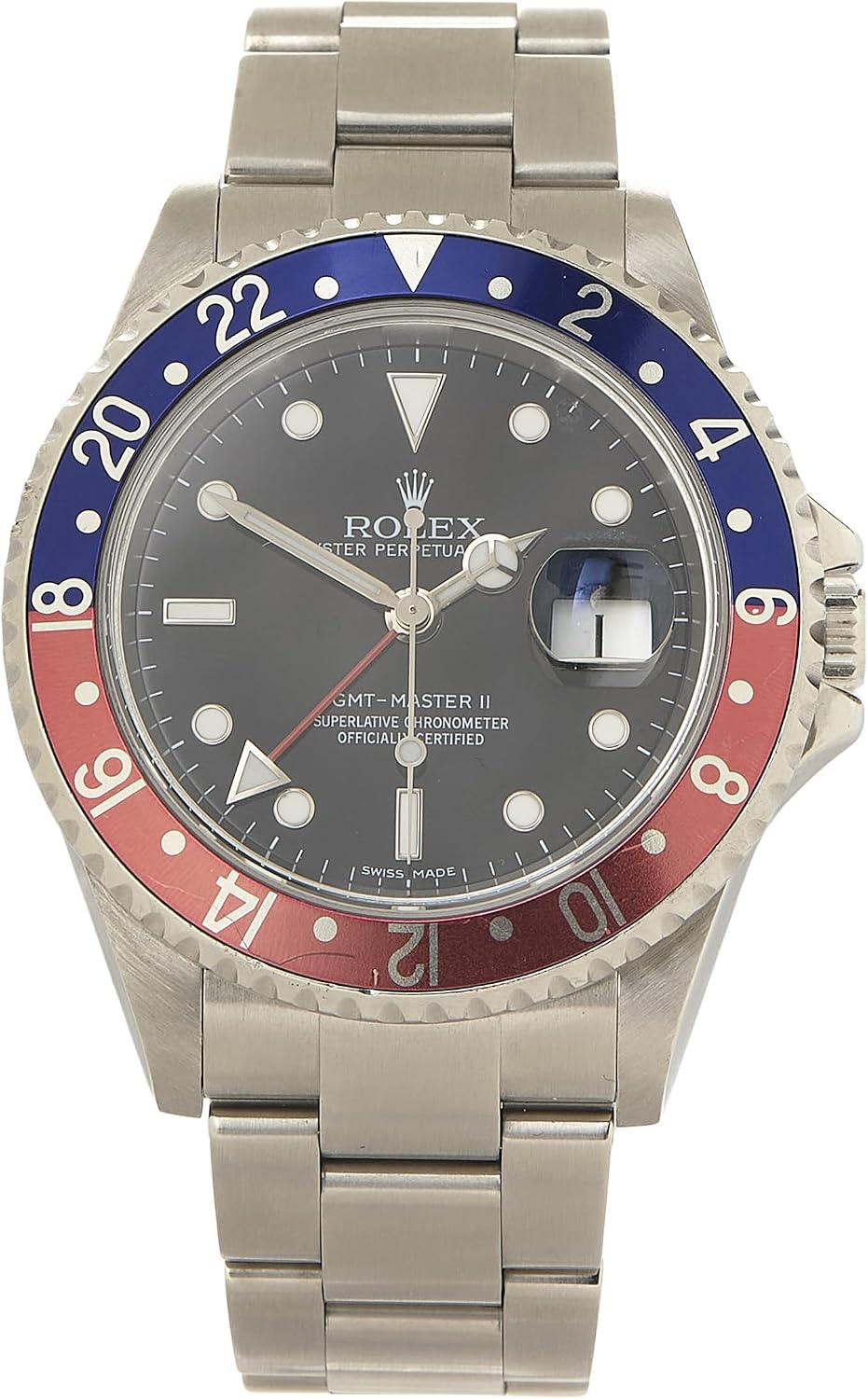 Rolex Pepsi GMT Master II 16710 40MM, Black