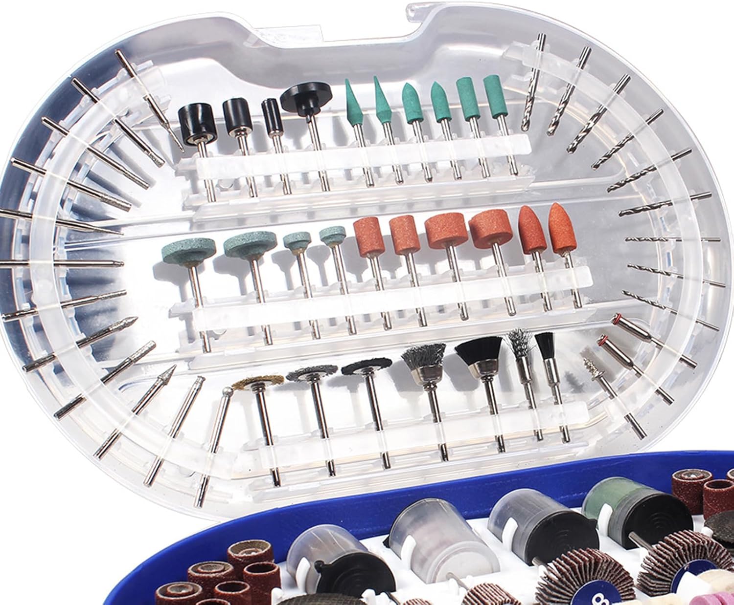 276Piece Electric Grinder Accessories Set Angled Grinder Kits Rotary Tool Set for Grinding Polishing Cutting Grinding Sanding Tools