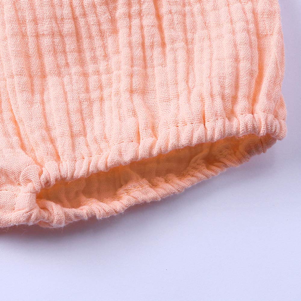 Short Bébé Fille Garçons Eté Briefs Bloomers Couvre-Couche Pantalon Court Taille Haute Casual Mignon Baptême Enfant Chic Mode Nappy Culotte Printemps Harem Pantalon Anti-moustiques