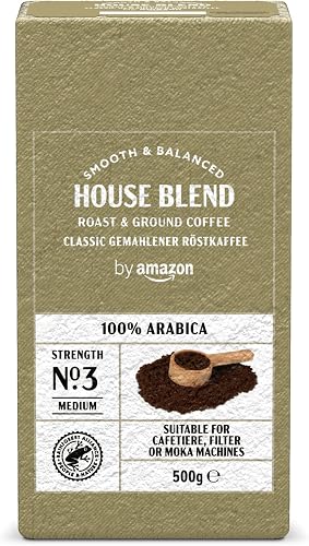 by Amazon Coffee Classic 100% Arabica, Café Torréfié Moul…