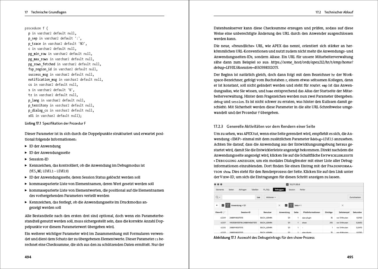 Oracle APEX: Das umfassende Handbuch für Entwickler. Ideal für APEX-Einsteiger und Umsteiger von Oracle Forms