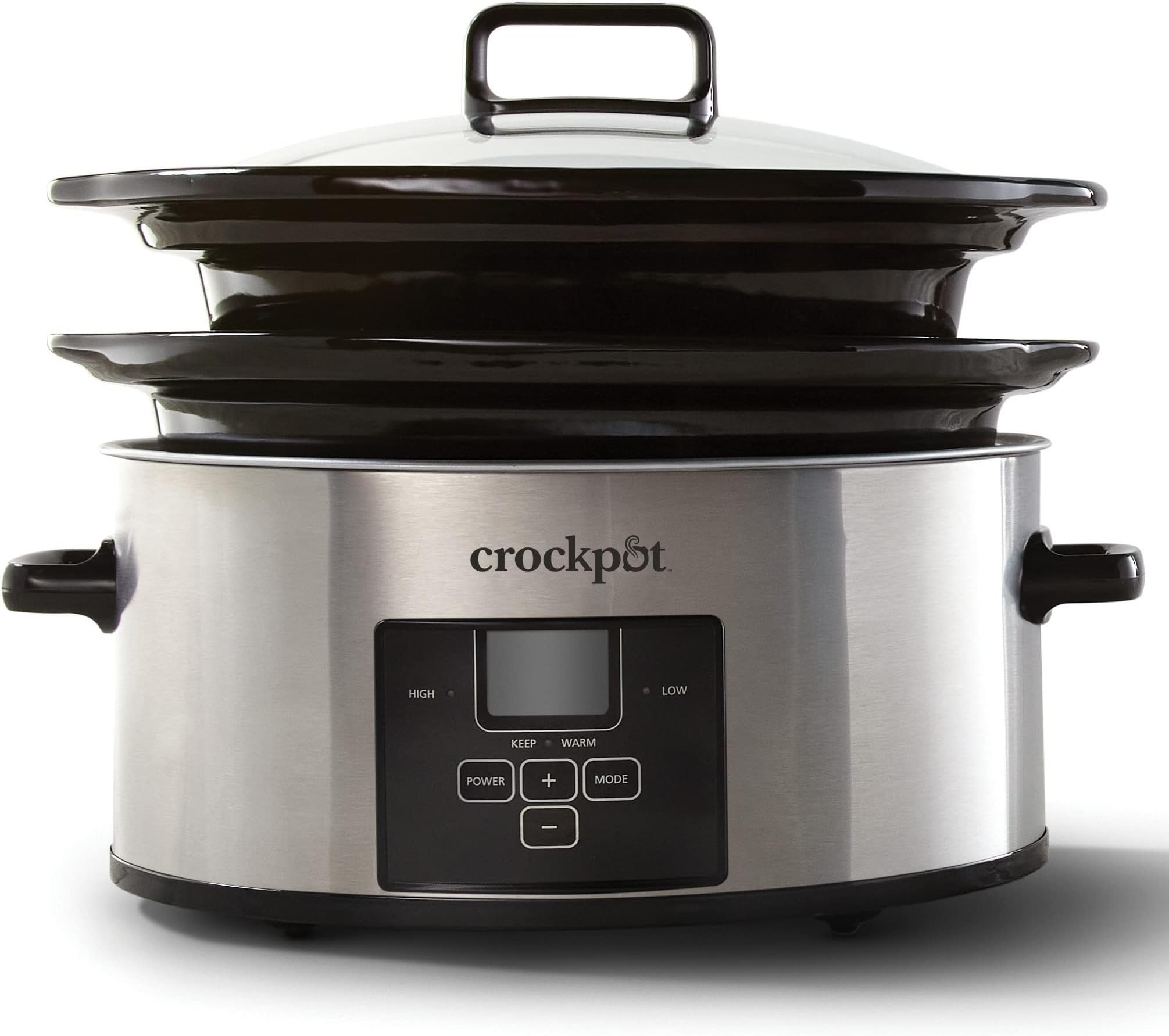 CrockPot ChooseaCrock 6 Quart and Split 2.5 Quart Double